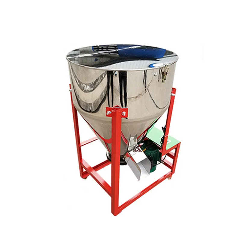 Industrial 50kg Poultry Cattle Feed Mixer Machine Iron Animal Feed