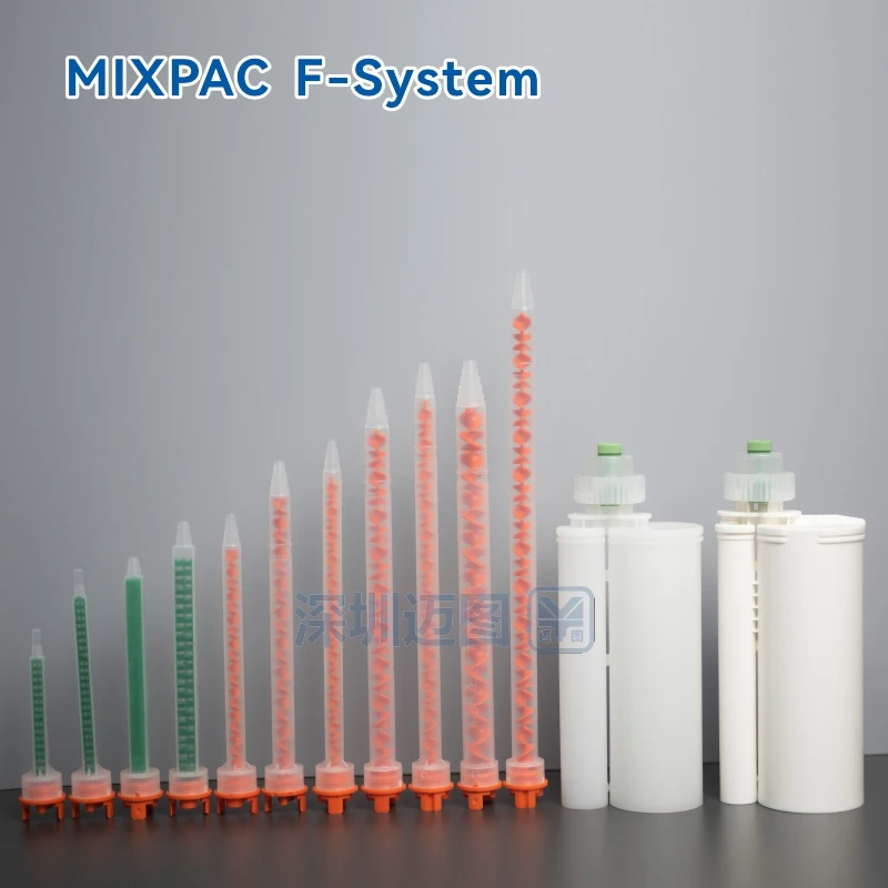 Mixpac 정적 믹서 Mfhx08-24t Sulzer Mixpac 오리지널 믹서는 200/400 Mlb 접착 구조 고무 혼합 ...