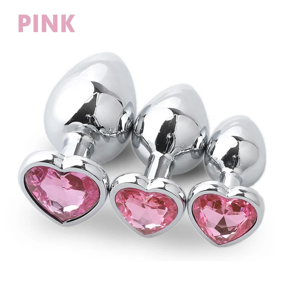 Yanse Factory Wholesale Metal Anal Plug Crystal Jewelry Butt Plug for  Foreplay Anus Toys for Man and Woman Anal Sex Toys