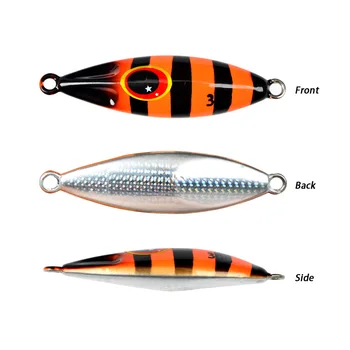 CHEERY Little Bee Deep-Sea Iron Plate Sea Fishing Artificial Hard Bait Slow-Sinking Slow-Rolling Jig 20g-120g Lure – Metal Jig – view 5