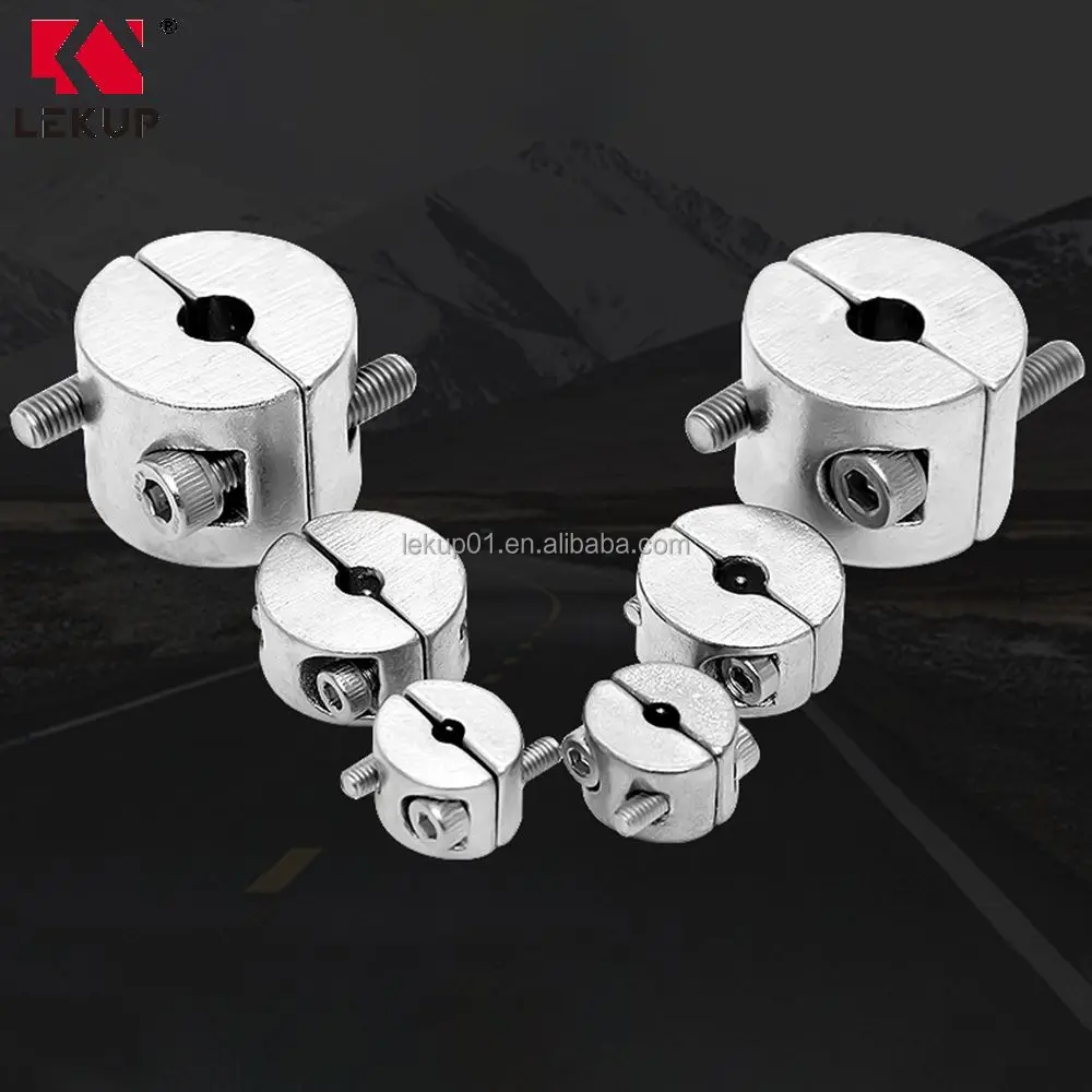 LEKUP Stainless Steel Adjustable Wire Rope Clip Polished Finish 2mm-8mm ...