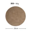 20cm mud gray placemat