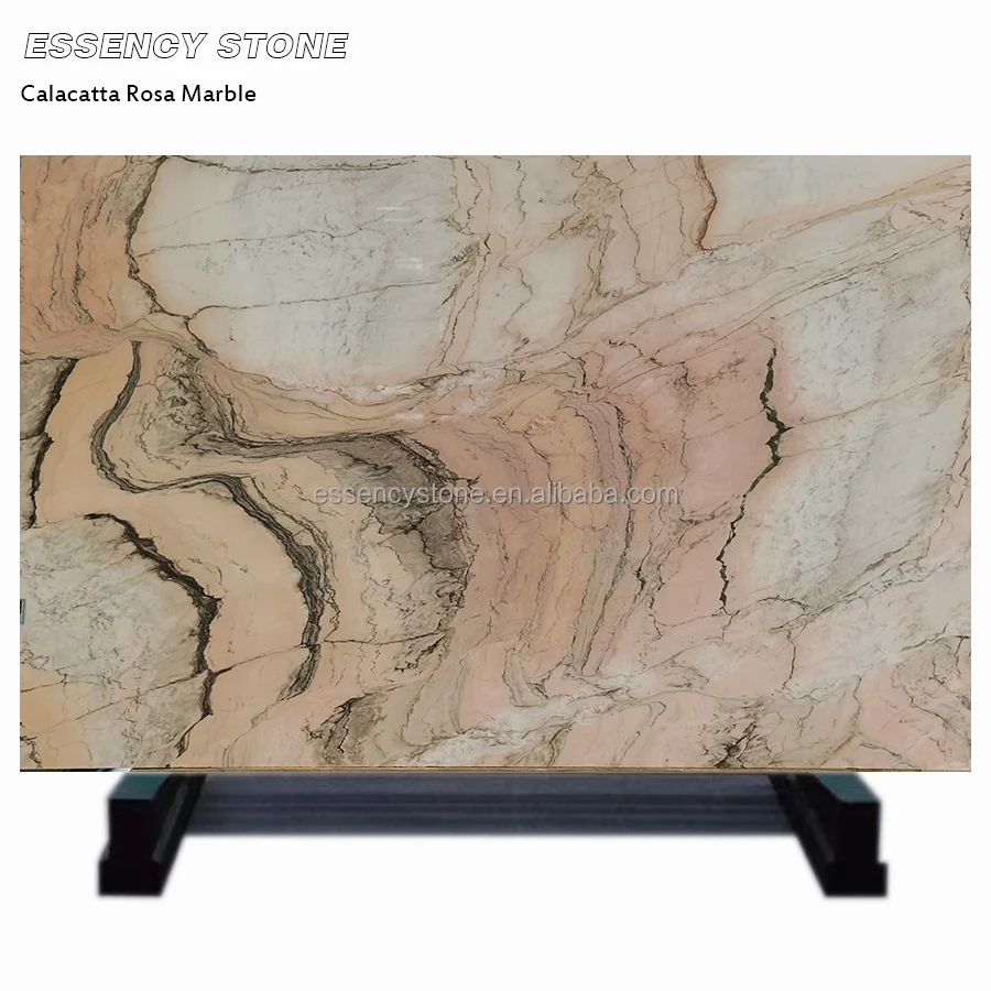 Calacatta Rosa Marble Slab