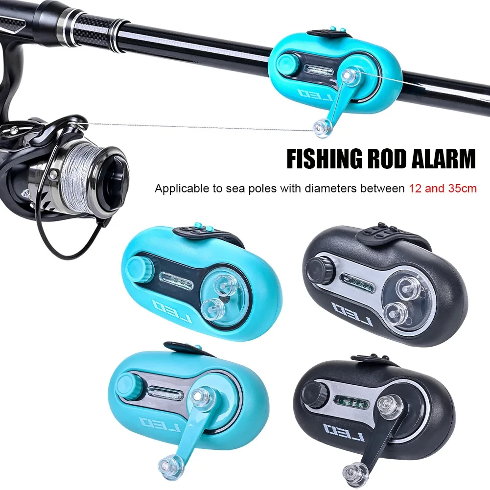 Kit D’alarme De Touche Pour Canne à Pêche – Détecteur Sonore Avec Clip, Design Compact, 1 Pile CR425 Incluse, Pour Pêche De Nuit