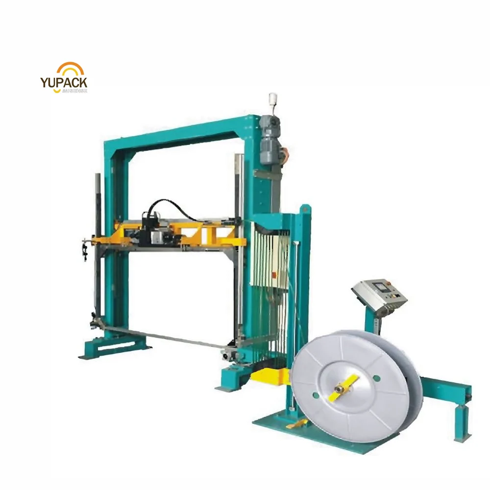 YUPACK High Performance Fully Auto Pallet Strapping Machine with PET