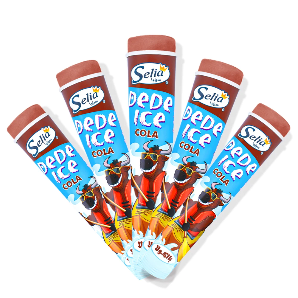 JAHOO PACK Customized Disposable Candy Ice Cream Squeeze Cup Push up Jelly Paper Tube