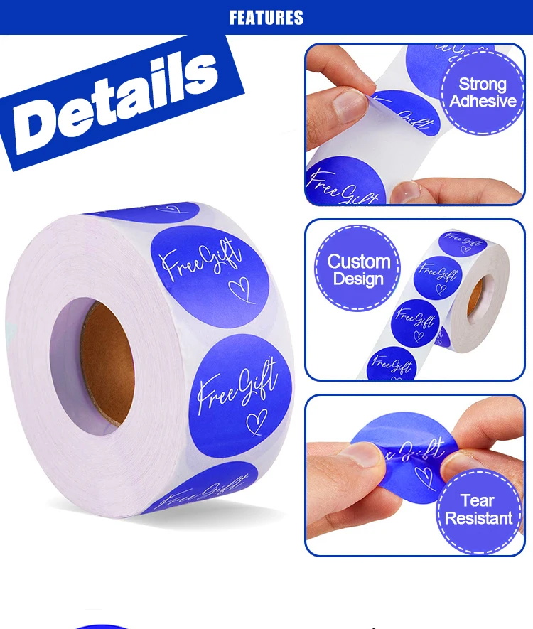 Customized Die Cut Logo Stickers Vinyl Pvc Uv Resist Printing Label