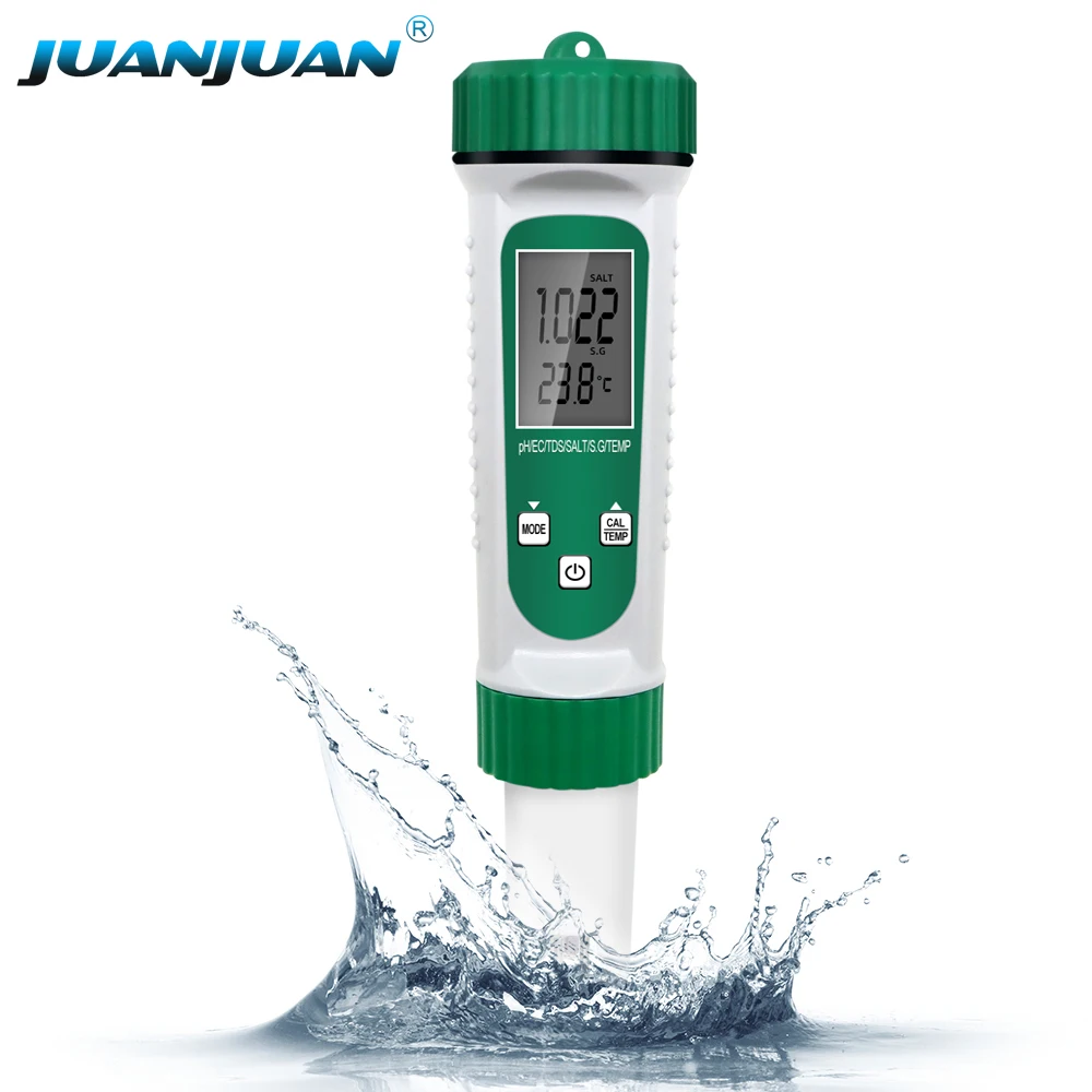 medidor de ph medidor ph medidor ph agua ph meter medidor tds para piscina  medidor ec medidor digital de ph agua lector de sal en agua de piscinas -  AliExpress