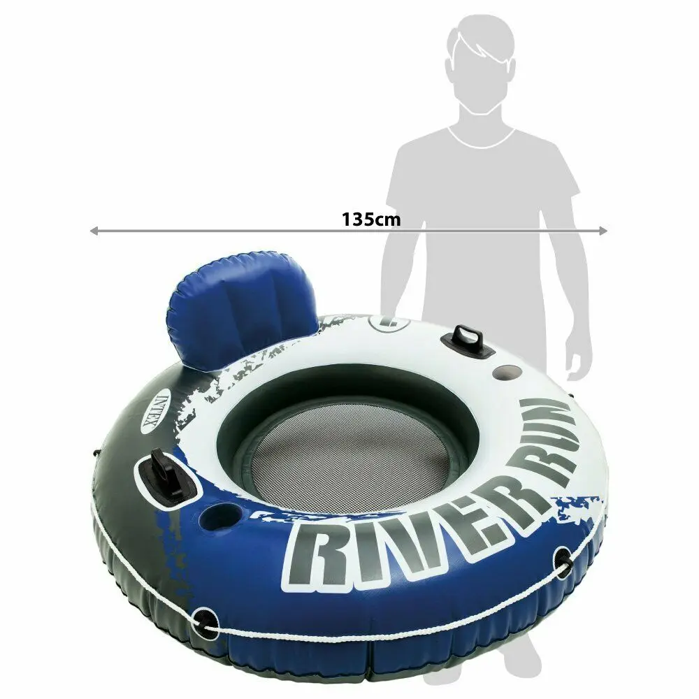 Intex 58825 Wheel Inflatable River Run 135 Cm Diameter Blue Beach And 