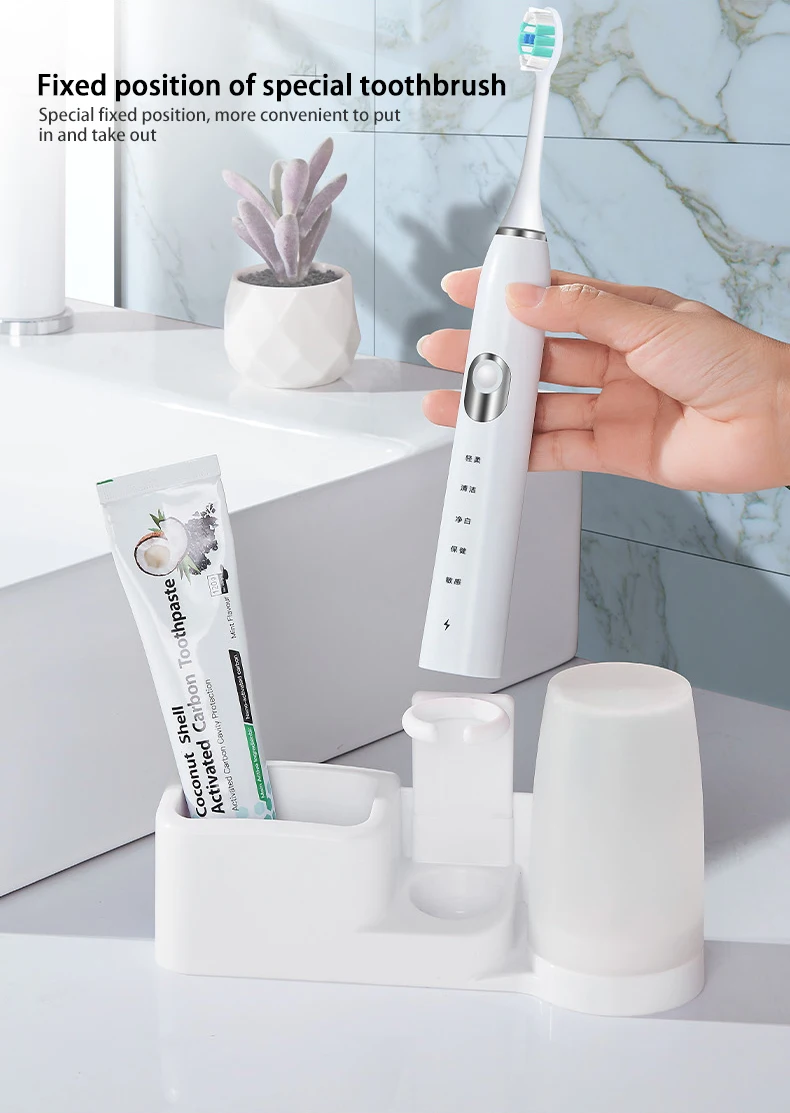 Bathroom Toothbrush Holder Electric Toothbrush Holder Organizer