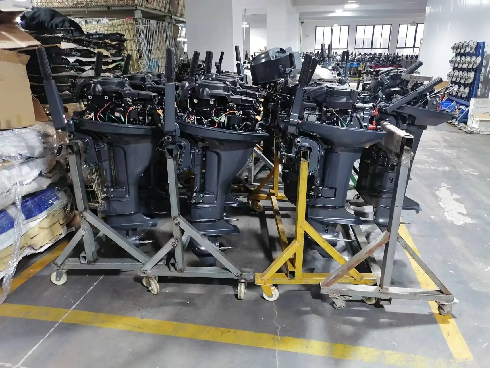 Высокое качество бензина лодочный мотор 2-х тактный 6HP подвесных моторных двигателей для