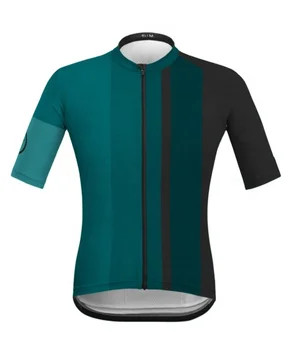 China Custom Made Bright Color Sublimation Breathable Cycling Shirt UV protection Cycling Jerseys