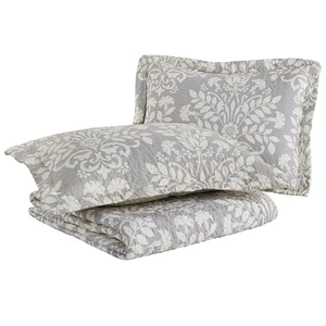 Comfortable Bedspreads and High Quality Luxury Sheets Microfiber Ultrasonic Quilt