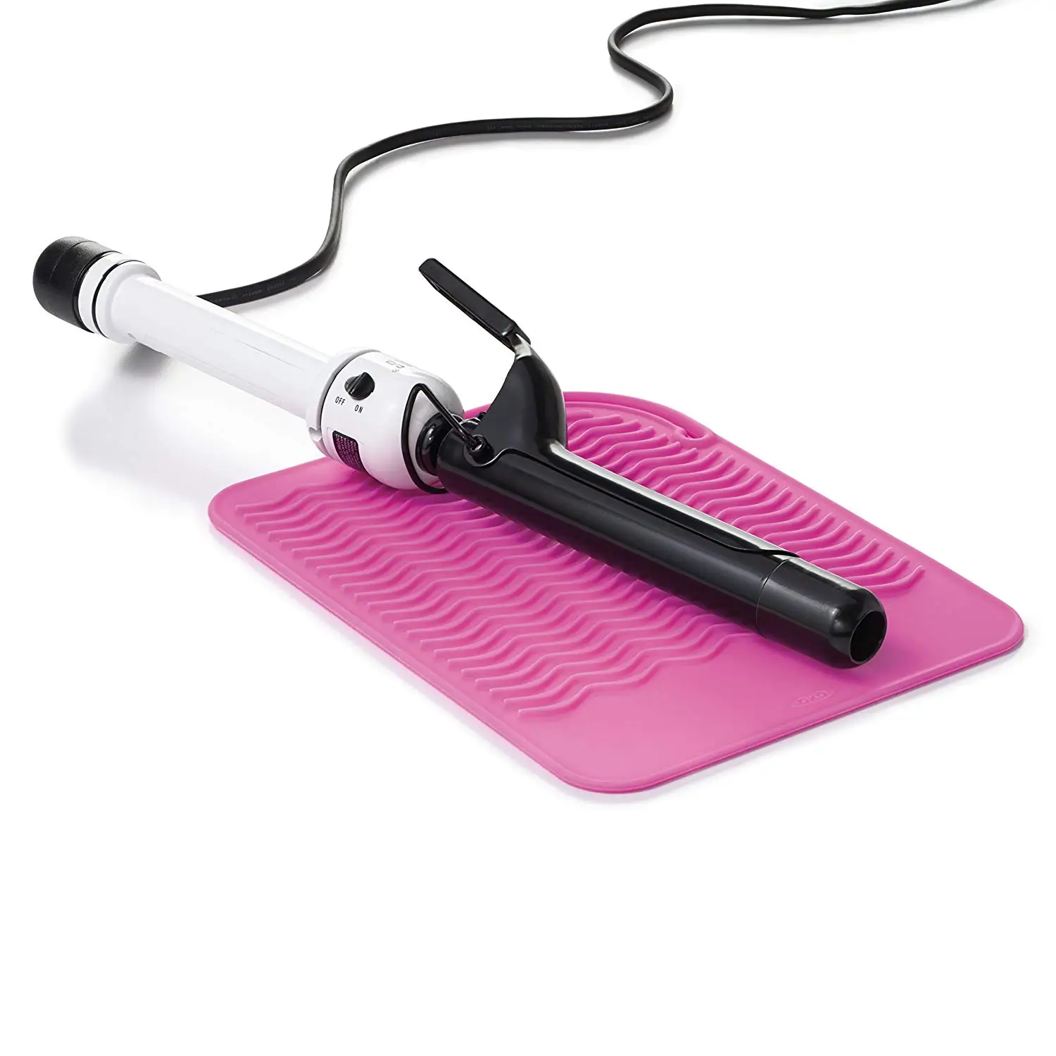 Silicone Heat Resistant Mat for Hair Straightener Flat Iron Curling Iron  Tool 