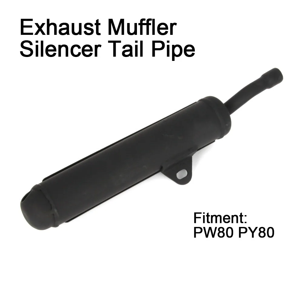 Yamaha PW80 Exhaust Muffler Pipe - Replacement Silencer For PW80 PY80 PEEWEE Y-Zinger 80