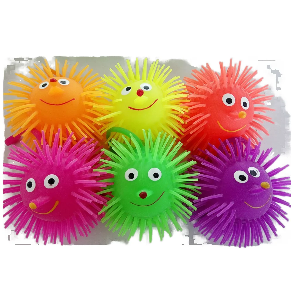 Duvo+ TPR Igel Ball – Katzenpielzeug, Massiert Zahnfleisch, 2 Stück