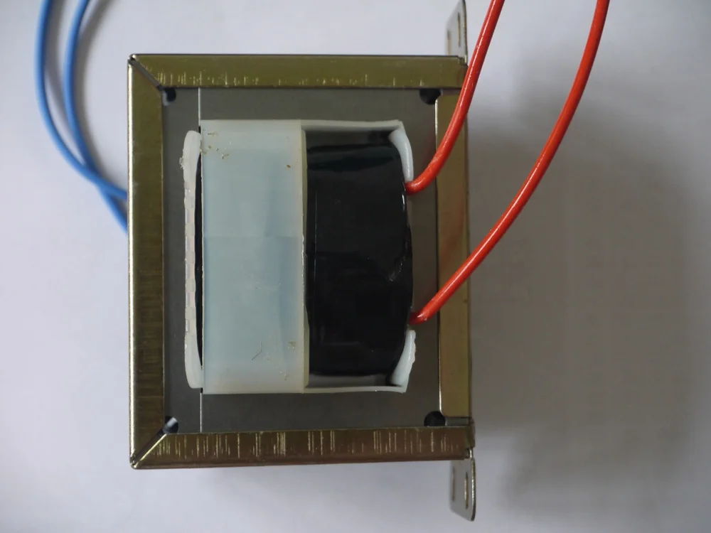 EI 86x42 Audio Power Transformer 120v 60hz 230v 50hz to 250v 20v 12v 6.3v 50hz Dual Outputs 100VA Lamination Transformer