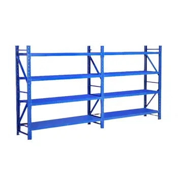 Warehouse Light Duty Storage System Featuring Multi Layer Shelving and Racks