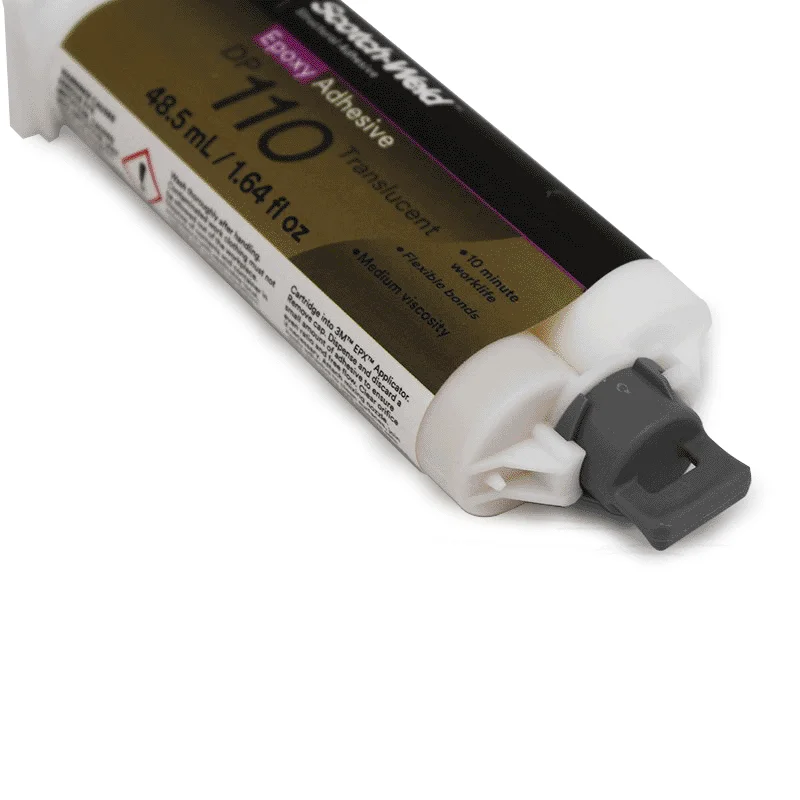 Flexible Bonds Structural Adhesive 3M DP110 AB Glue Epoxy Resin Ceramic Composite Plastic Joining