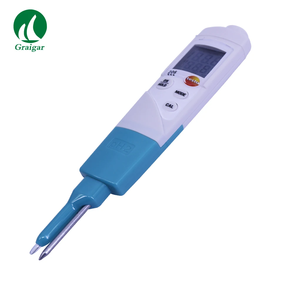Testo206ph2 Ph Meter For Semisolid Media Temperature Meter Buy Ph