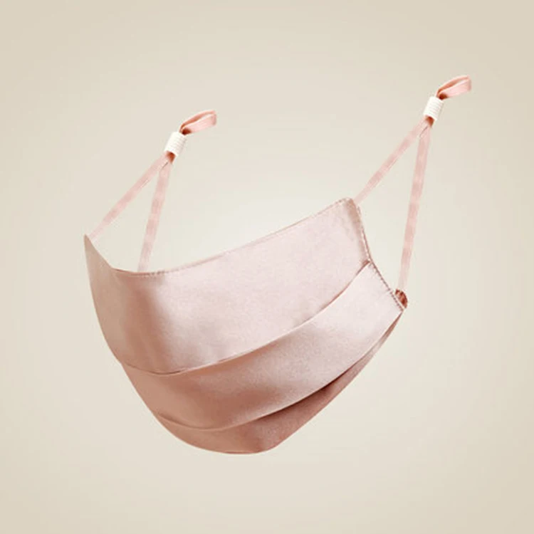 mulberry silk face summer breathable washable satin silk mask