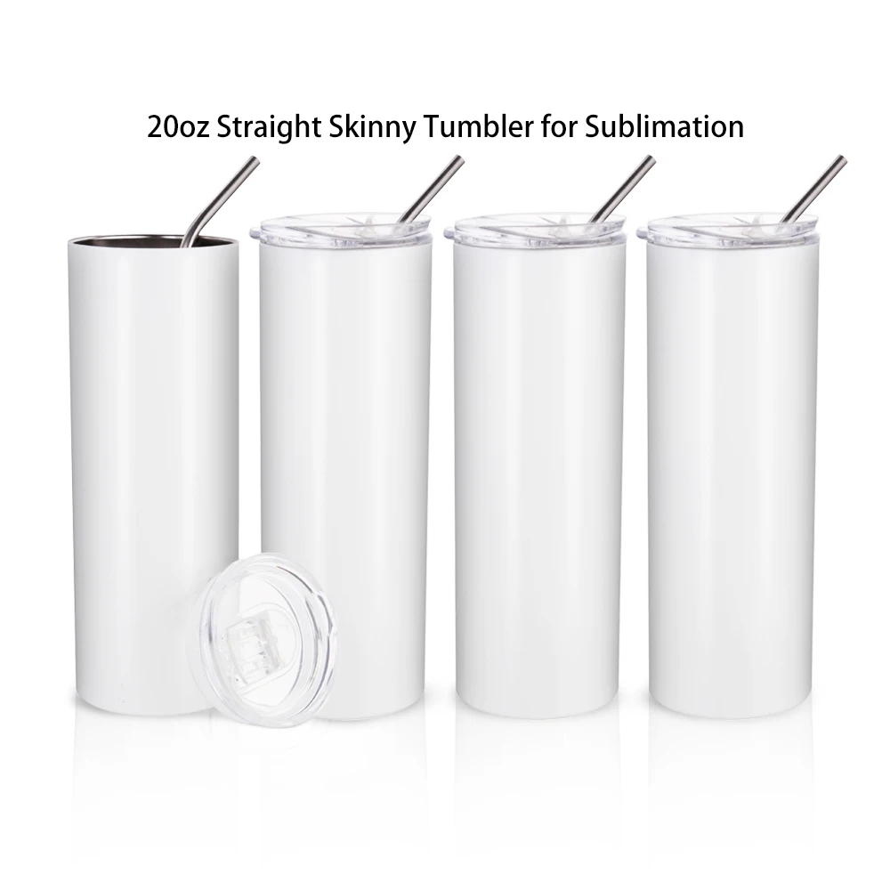 15oz Straight Skinny - blank Sublimation Tumblers