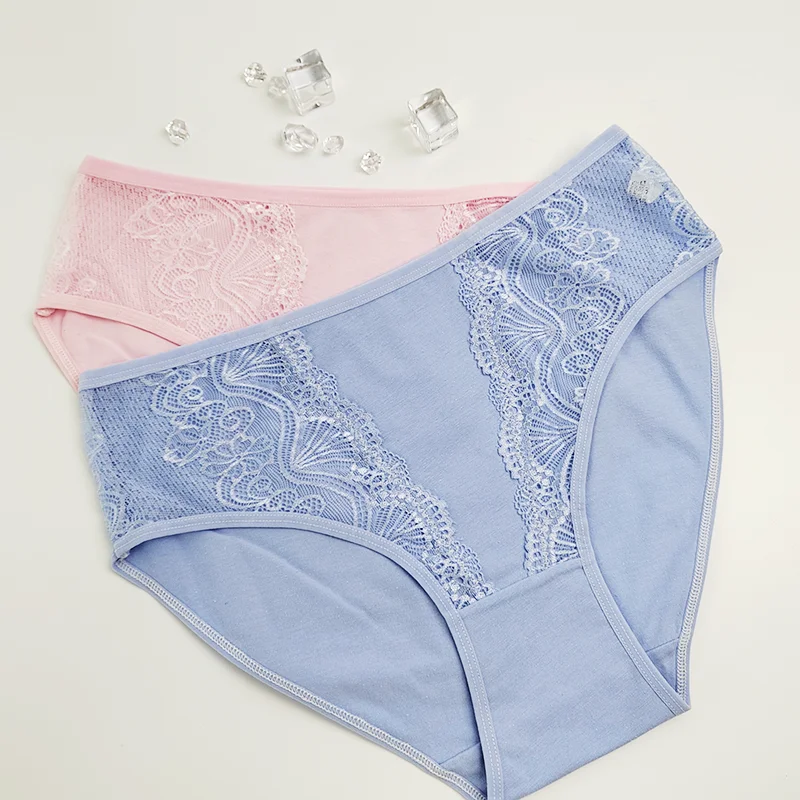 High Quality Women's Cotton Underwear Women's Hollow Midriff Underwear