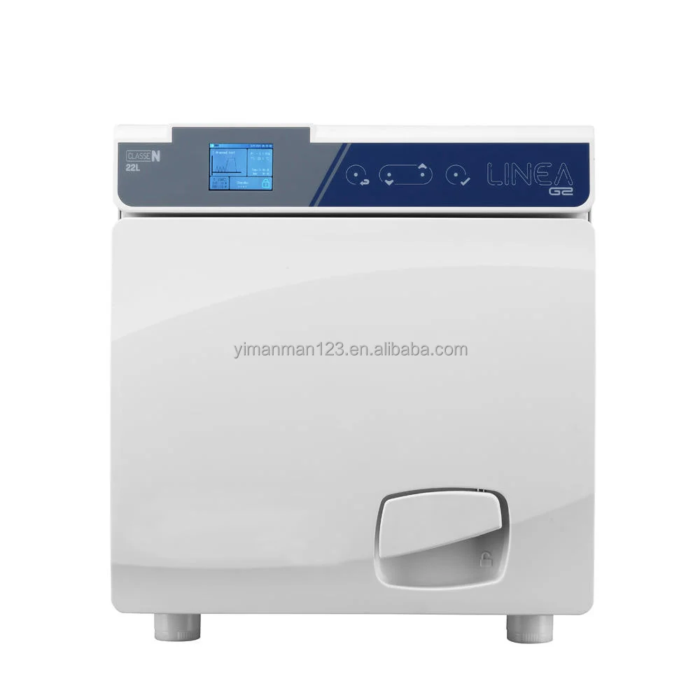 autoclavus Chirurgicus Classis N Sterilizator Surgicalis 22 L, Sterilizator Dentalis ad Vaporem, Sterilizator Hospitalaris ex Acciaio Inox
