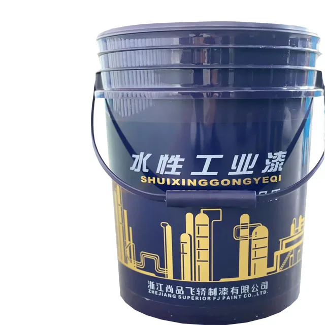 20l Unprinted Plastic Paint Bucket HDPE Pail for Engine Oil