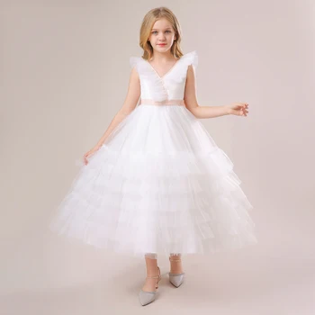 10 Year Old Princess Pageant Ball Gowns Teen Birthday Party Flower ...