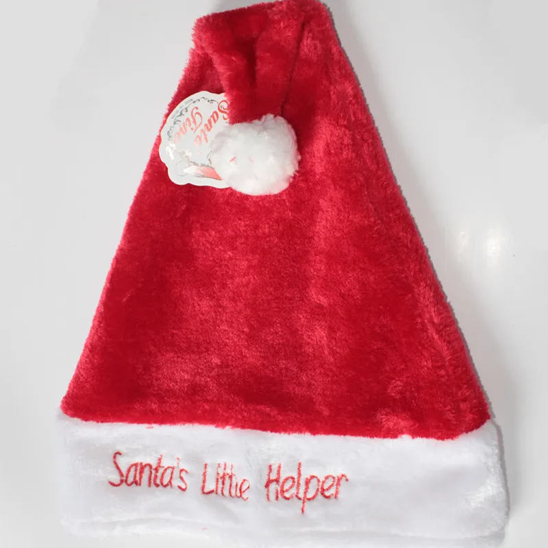 custom logo santa cap 