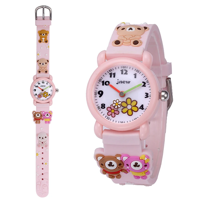 Cute Cartoon Analog Quartz Wrist Watches for Kids Student Boy Girl  Fashionable PC Case Personalized Design Your Own Watch