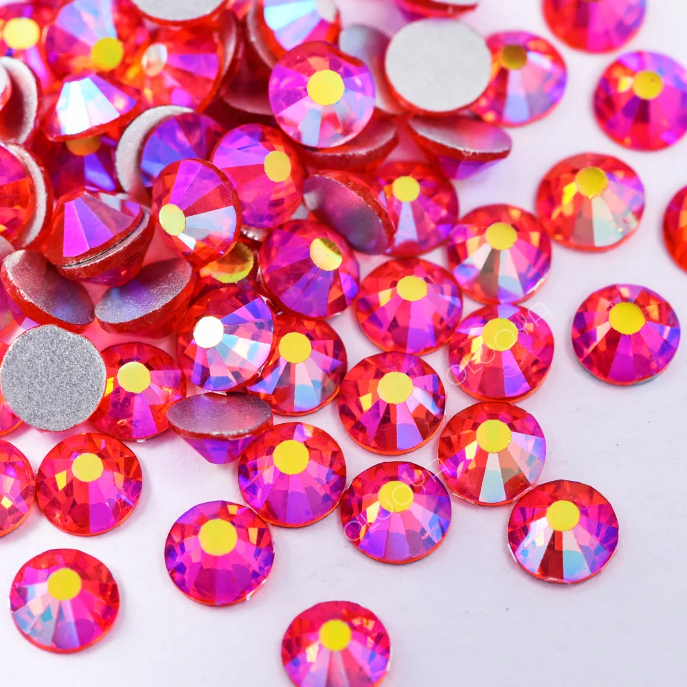 Wholesale In Bulk 2028 Quality Crystal Rhinestone Ab Colors Glass Non