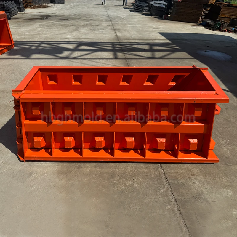 Customized Concrete Protecting Wall Block Mold in Various Sizes and Colors