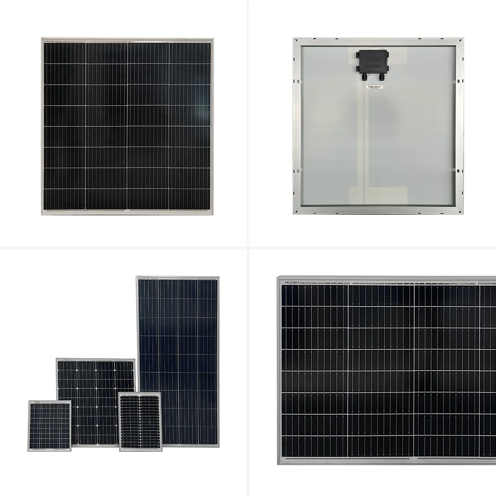 Small Size Mini Solar Panel 12V 18V 20W 30W 40W 50W 100W 150W 50 Watt Custom Mono Cristallin Solar Panel