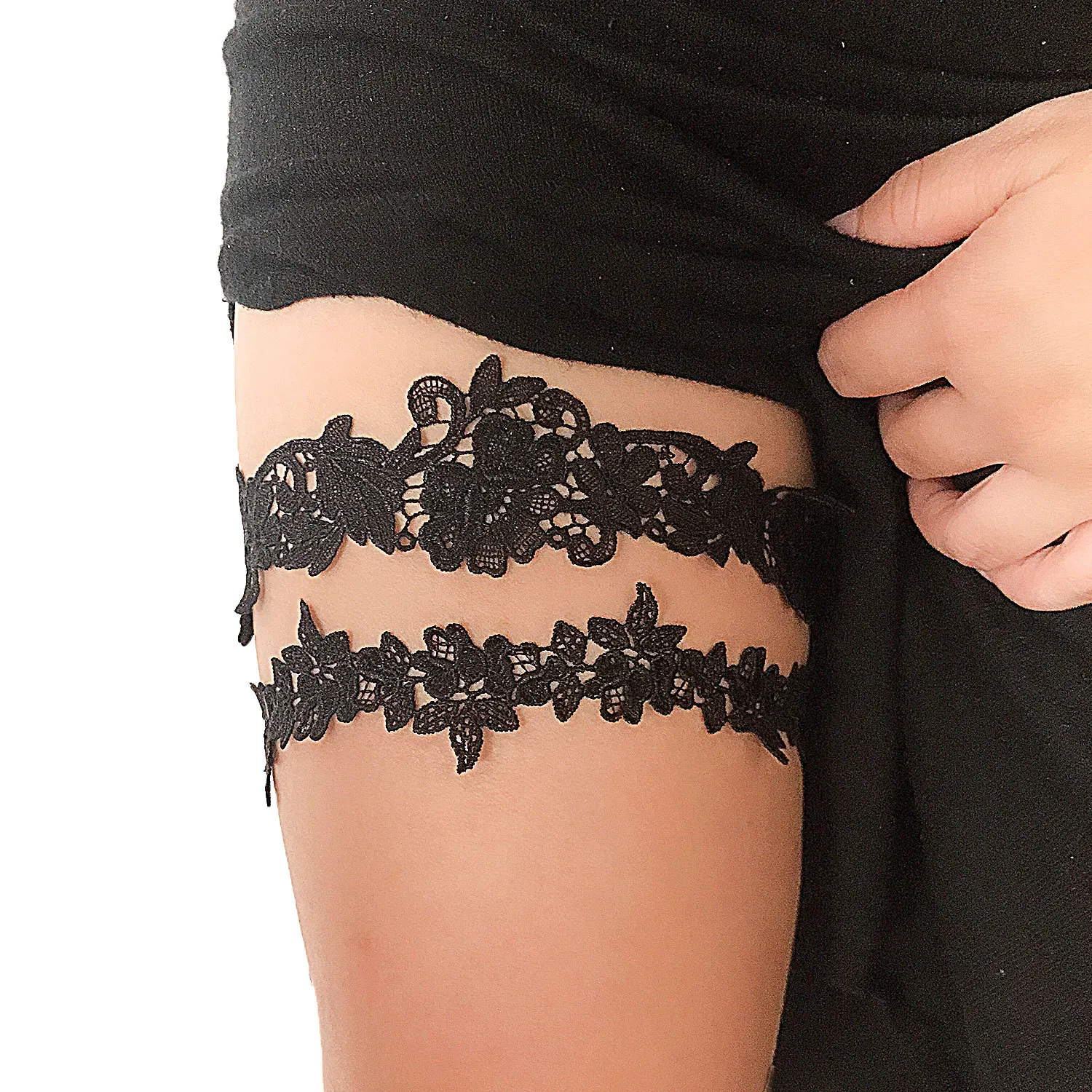 Girls Elastic Garter Belts Wedding Party Simple Lace Lingerie Set  Decorative Bridal Lace Garters| Alibaba.com