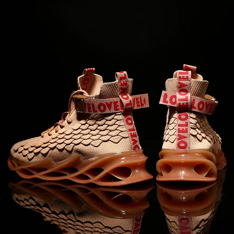 Мужские кроссовки для бега из сетчатого материала; Спортивные дышащие белые кроссовки; Прочная обувь с лезвием; Мужские кроссовки для бега; Zapatillas Hombre