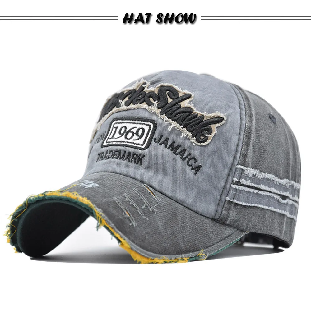 Vintage Customized Baseball Sport Caps 