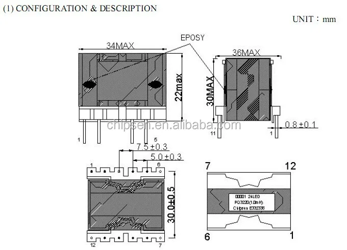 PQ3220 High Quality Transformer Variable Power Transformer Customize