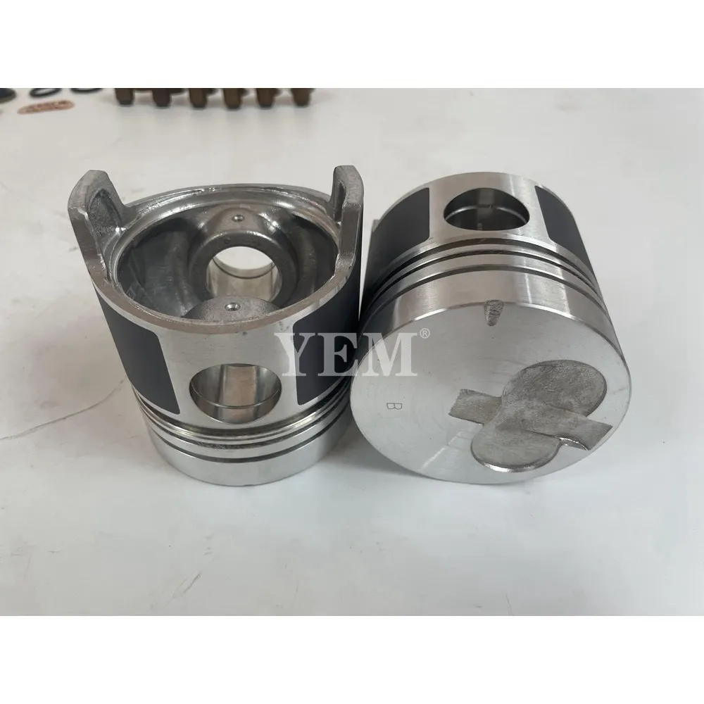 Engine Piston Kit With Piston Pin Fit for Toyota 2H Spare Parts Construction Machinery Parts