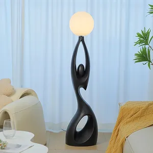Modern Simple Creative Human-shaped Floor Lamp Next to the Living Room Sofa Light Luxury Bedroom Medieval Atmosphere Lamp