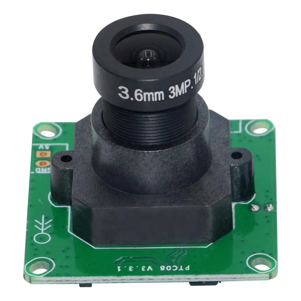OEM 30W pixel Camera vehicle monitoring TTL level serial camera agricultural monitoring PTC08B Serial Camera Modules