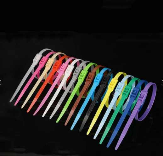 Different colors plastic tie 8x400mm