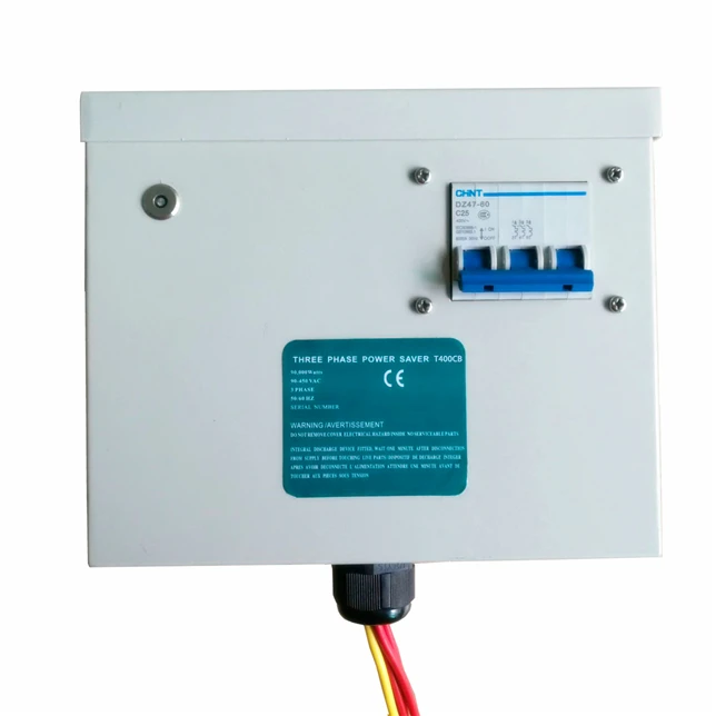 Factory Direct 3 Phase Electricity Economizer Power Factor Correction Compensator Capacitor T400CB
