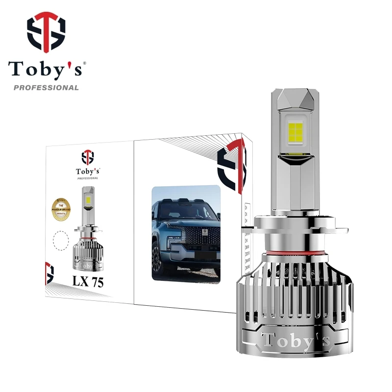 Tobys LX75 Led Performance Headlight H4 H7 H11 H13 Led Headlight Bulb 150W