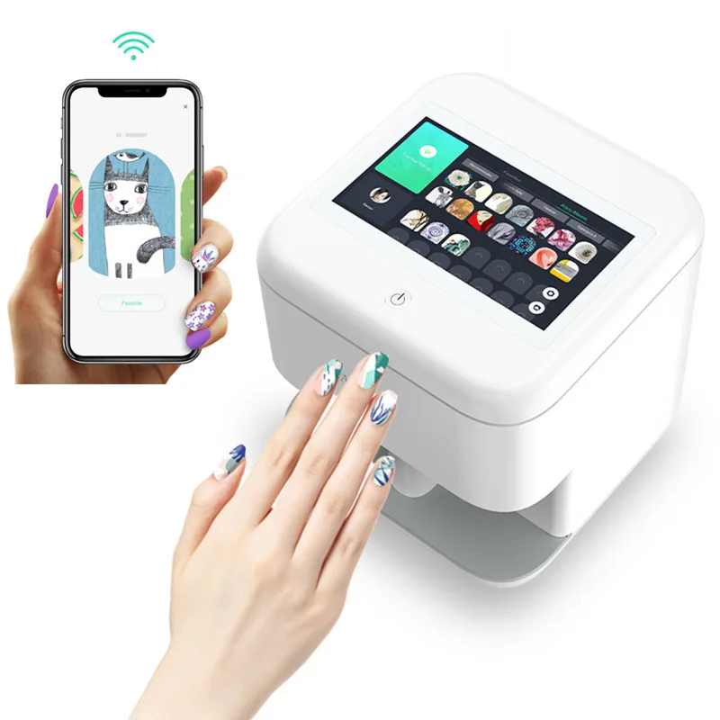 Newest Automatic Professional Digital Photo Mobile Finger 3d Nail ...