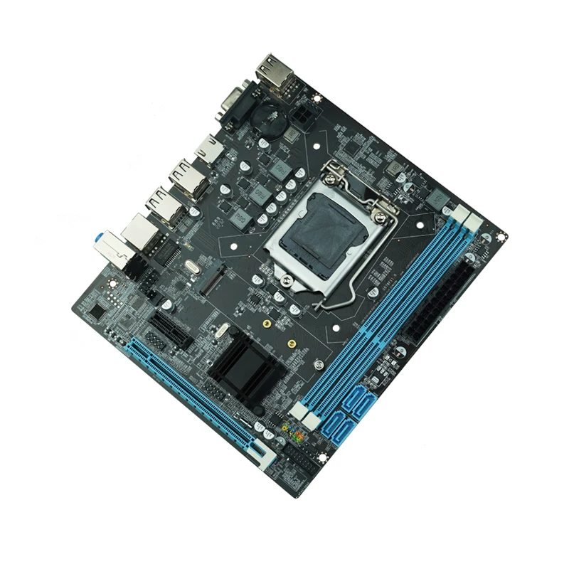 High Performance Fast Delivery Best Gaming Motherboard Ddr3 H61 Desktop Motherboard 1155 Lga Motherboard Placas