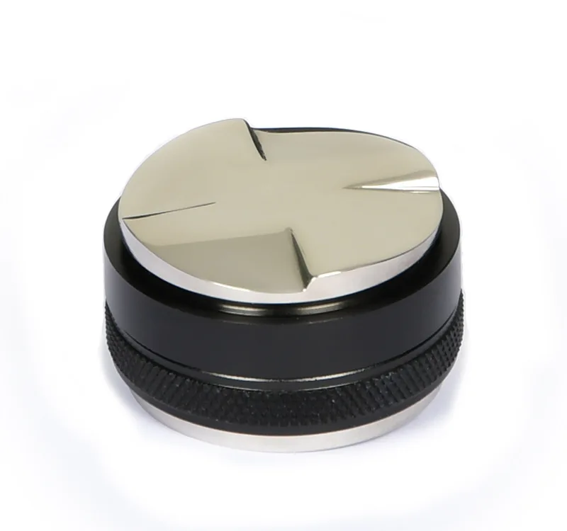 Adjustable Depth Barista Distribution Tool 51/53/58mm Double Head Classic Style Metal Coffee Making Accessories