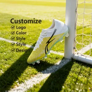 Supplier Customize Professional Fashion Youth Football Cleats High Quality Training Soccer Cleats