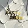 Happy Anniversary -Gold(wide about 10cm)